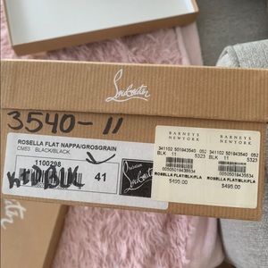 ** SOLD **authentic Christian Louboutin flats